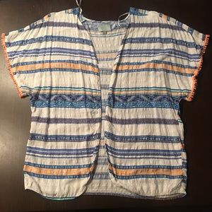 Open Front knit flowy cardigan